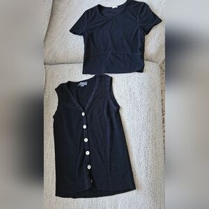 Women's Black 2 X Top Bundle